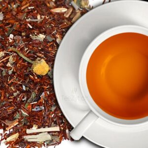 Ein Bild von Rooibush "Abendtee" Koffeinfreier Tee, in der Kategorie Rotbusch und Honeybuschtee Tee