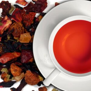 Ein Bild von Früchtetee "Apfel küsst Zimt", in der Kategorie Früchtetee Tee Wintertee