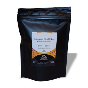 Ein Bild von Ayurveda - Wohlfühltee - im Pyramidenbeutel, in der Kategorie Kräutertee und Gewürztee Tee