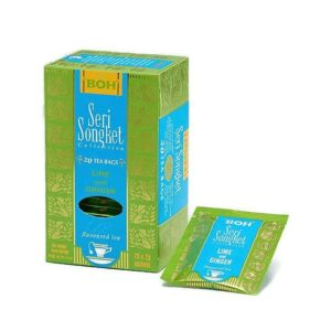 Ein Bild von BOH® Schwarztee Limone Ingwer - 20 Teebeutel à 2g, in der Kategorie Schwarz Tee aromat. Tee im Teebeutel kaufen
