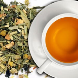 Ein Bild von Kräutertee "Basentee" für harmonisches Wohlbefinden, in der Kategorie Kräutertee und Gewürztee Tee