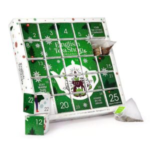 Ein Bild von Bio Tee-Adventskalender - "Grüne Weihnacht", in der Kategorie Tee diverse Tee Geschenk Tee Adventskalender