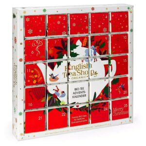 Ein Bild von Bio Tee-Adventskalender - Rote Weihnacht, in der Kategorie Tee diverse Tee Geschenk Tee Adventskalender