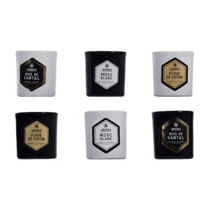 Ein Bild von Box mit 6 verschiedenen Duftkerzen a 30 g, in der Kategorie Kerzen