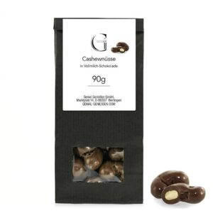 Ein Bild von Cashewnüsse in Vollmilch-Schokolade, in der Kategorie Nahrungsmittel