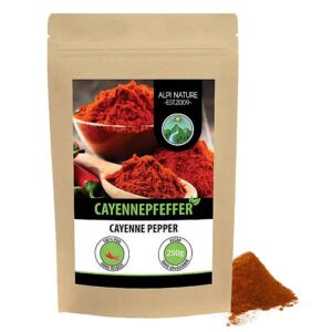 Ein Bild von Cayenne Pfeffer gemahlen - Beutel, in der Kategorie Kräuter und Gewürze