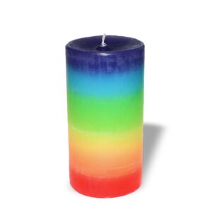 Ein Bild von Chakra Kerze - dunkel, in der Kategorie Kerzen