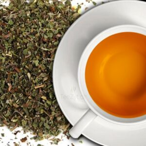 Ein Bild von Cistuskraut geschnitten, in der Kategorie Kräutertee und Gewürztee Tee Monokräuter