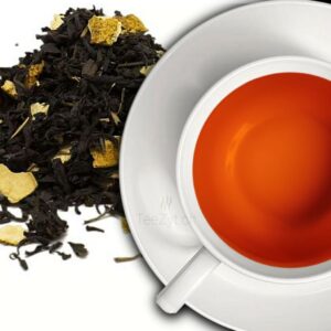 Ein Bild von Schwarztee Cold Brew Mango Maracuja - Bio, in der Kategorie Schwarz Tee aromat.