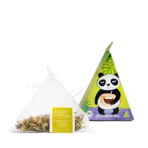 Ein Bild von Cold Brew Tee "Zitronengras Zitrus & Ingwer" - Bio, in der Kategorie Kräutertee und Gewürztee