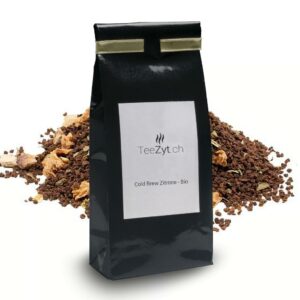 Ein Bild von Cold Brew Zitrone - Bio, in der Kategorie Schwarz Tee aromat.