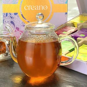 Ein Bild von Creano Bio-Kräuter Tee - 45er Mix-Geschenkbox, in der Kategorie Kräutertee und Gewürztee Tee Geschenk