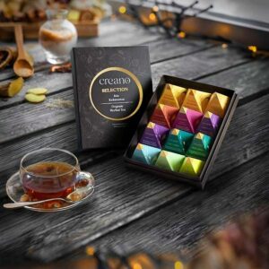 Ein Bild von Creano Bio Kräutertee 12er Pyramiden Geschenkset, in der Kategorie Rotbusch und Honeybuschtee Tee Geschenk
