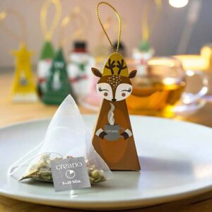 Ein Bild von Creano Christmas Bio Kräutertee 9er Pyramiden Geschenkset, in der Kategorie Rotbusch und Honeybuschtee Tee Geschenk