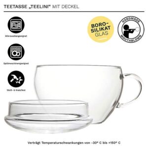 Ein Bild von Creano Teetasse Teelini - 200ml, in der Kategorie Teetassen und Gläser