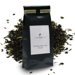Ein Bild von Darjeeling Grüntee - Bio - FTGFOP1, in der Kategorie Grün Tee pur Bio Tee Darjeeling Tea kaufen