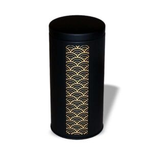 Ein Bild von Dose "nami" 200g schwarz matt, in der Kategorie Teedosen