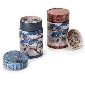 Ein Bild von Dosen "Crane" 150g - Set a 2 Stück, in der Kategorie Teedosen