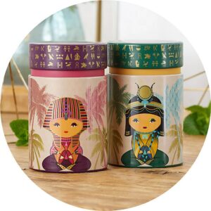 Ein Bild von Dosen "Little Egypt" - 150g - Set a 2 Stück, in der Kategorie Teedosen