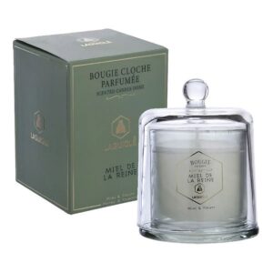 Ein Bild von Duftkerze mit Glasglocke - Honigblütenduft  - 145 g, in der Kategorie Kerzen