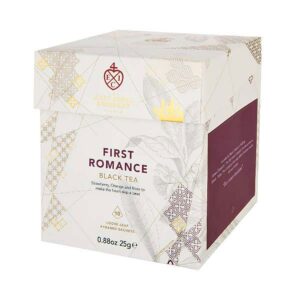 Ein Bild von East India Company - First Romance with Fruits - 10 Pyramidenbeutel à 2.5g, in der Kategorie Schwarz Tee aromat.