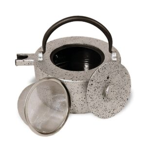 Ein Bild von Eisengusskanne Tawa - 0.5l - Silber, in der Kategorie Teekannen und Teesets Teekannen aus Gusseisen kaufen