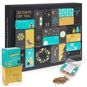 Ein Bild von Erlebnis Tee Adventskalender, in der Kategorie Tee diverse Tee Adventskalender Tee Geschenk