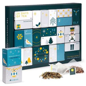 Ein Bild von Erlebnis Tee Adventskalender, in der Kategorie Tee diverse Tee Adventskalender Tee Geschenk