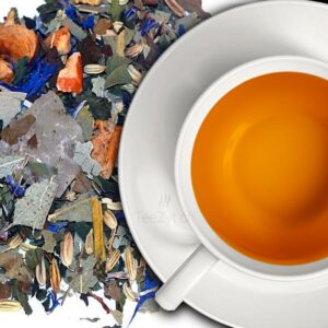 Ein Bild von Kräutertee Eukalyptus Aloe mit Fenchel und Apfel, in der Kategorie Kräutertee und Gewürztee Tee