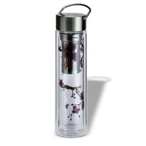 Ein Bild von Flowtea - Kirschblüte, in der Kategorie Teezubehör Thermosflaschen und Trinkflaschen Tee Geschenk