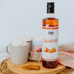 Ein Bild von Fonte Amaretto Syrup, in der Kategorie Nahrungsmittel Sirup