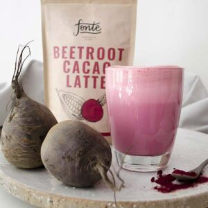 Ein Bild von Fonte Beetroot Cacao Latte, in der Kategorie Nahrungsmittel