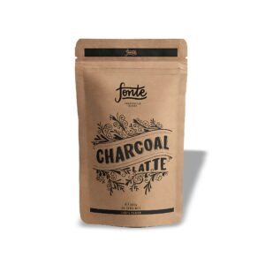 Ein Bild von Fonte Charcoal Latte, in der Kategorie Nahrungsmittel