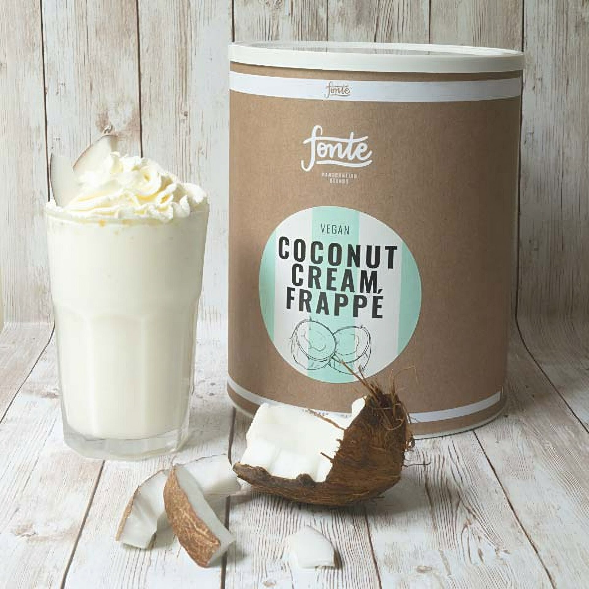 Ein Bild von Fonte Coconut Cream Frappé, in der Kategorie Nahrungsmittel