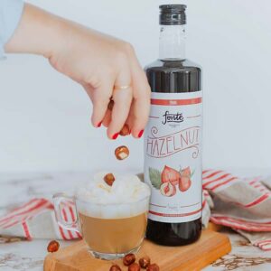 Ein Bild von Fonte Hazelnut Syrup- ohne Zucker, in der Kategorie Nahrungsmittel Sirup
