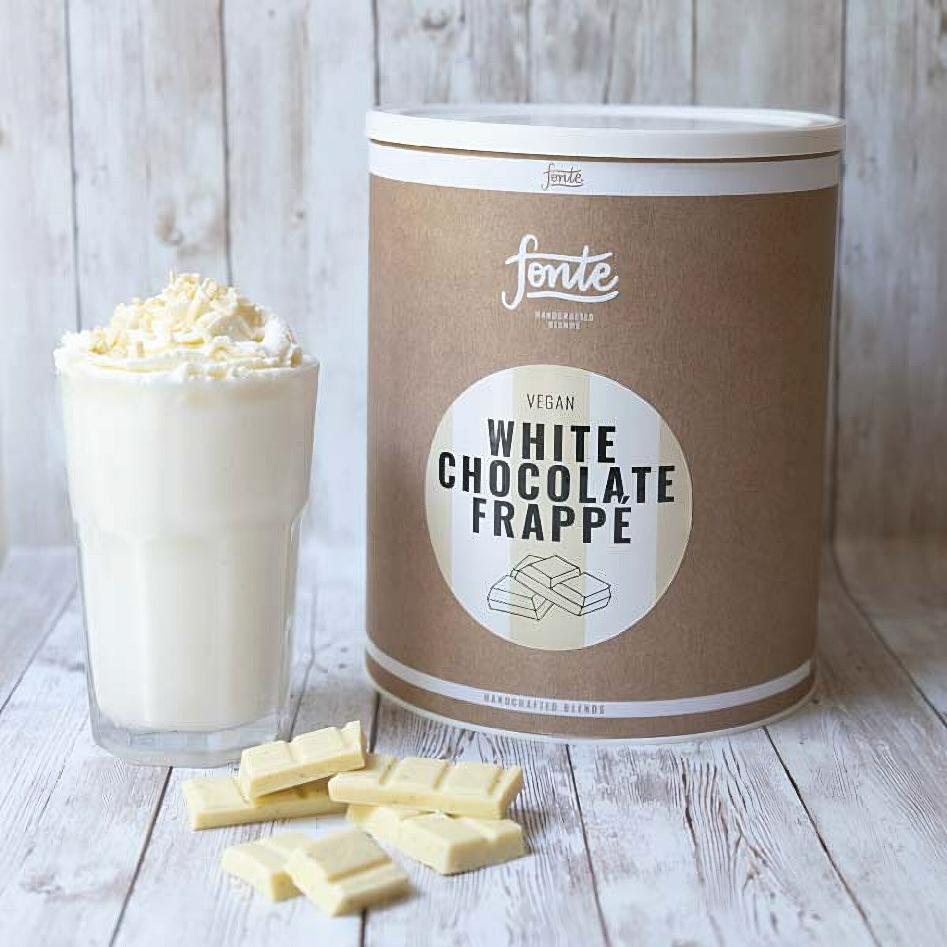 Ein Bild von Fonte White Chocolate Frappé, in der Kategorie Nahrungsmittel