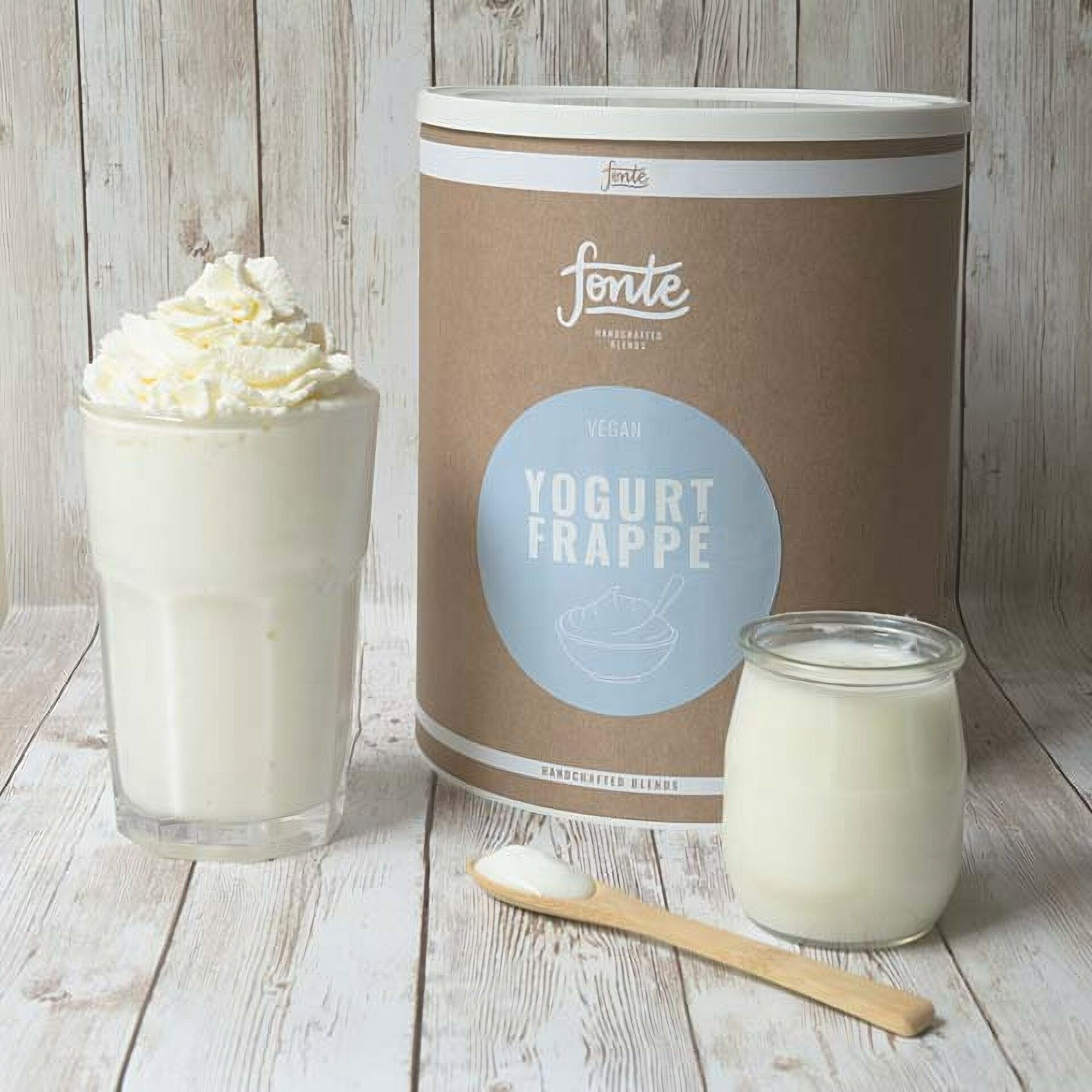 Ein Bild von Fonte Yoghurt Frappé, in der Kategorie Nahrungsmittel