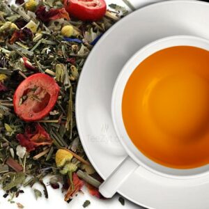 Ein Bild von Kräutertee "Frauenpower" Ananas Papaya Ingwer, in der Kategorie Kräutertee und Gewürztee