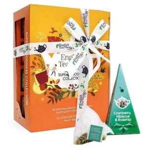 Ein Bild von Geschenkbox "Super Food Selection" mit Bio-Tees, in der Kategorie Tee diverse Tee Geschenk