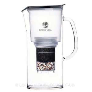 Ein Bild von Glasfilterkanne TOYA - NATURA PLUS® - Anthrazit, in der Kategorie Teekannen und Teesets Teekanne aus Glas kaufen