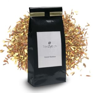 Ein Bild von Grüner Rooibos, in der Kategorie Rotbusch und Honeybuschtee Tee