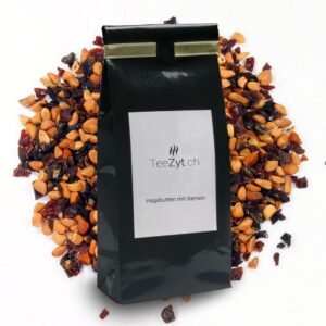 Ein Bild von Hagebutten mit Kernen, in der Kategorie Kräutertee und Gewürztee Tee Monokräuter Wintertee