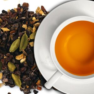 Ein Bild von Gewürztee "Happy Chai", in der Kategorie Kräutertee und Gewürztee Tee Chai Tee