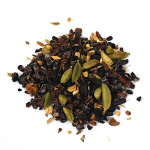 Ein Bild von Gewürztee Happy Chai - im Pyramidenbeutel, in der Kategorie Kräutertee und Gewürztee Tee