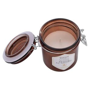 Ein Bild von Honig und Bernstein Duftkerze im Glas - 150 g, in der Kategorie Kerzen