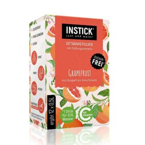 Ein Bild von Instick - Grapefruit - 12 x 2.5g, in der Kategorie Nahrungsmittel