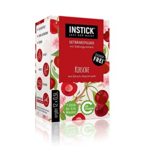 Ein Bild von Instick - Kirsche - 12 x 2.5g, in der Kategorie Nahrungsmittel