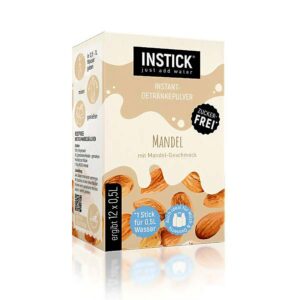 Ein Bild von Instick Milk - Mandel - 12 x 2g, in der Kategorie Nahrungsmittel
