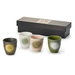 Ein Bild von Japanisches Porzellan-Tassenset "Akari" 0.18l, in der Kategorie Teetassen und Gläser Tee Geschenk