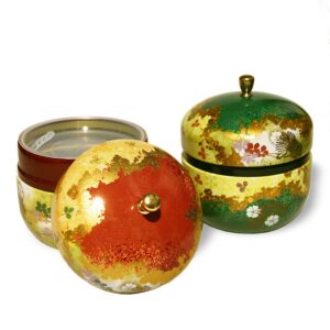 Ein Bild von Japanisches Teedosen Set Haruki - 2 x, in der Kategorie Teedosen Tee Geschenk